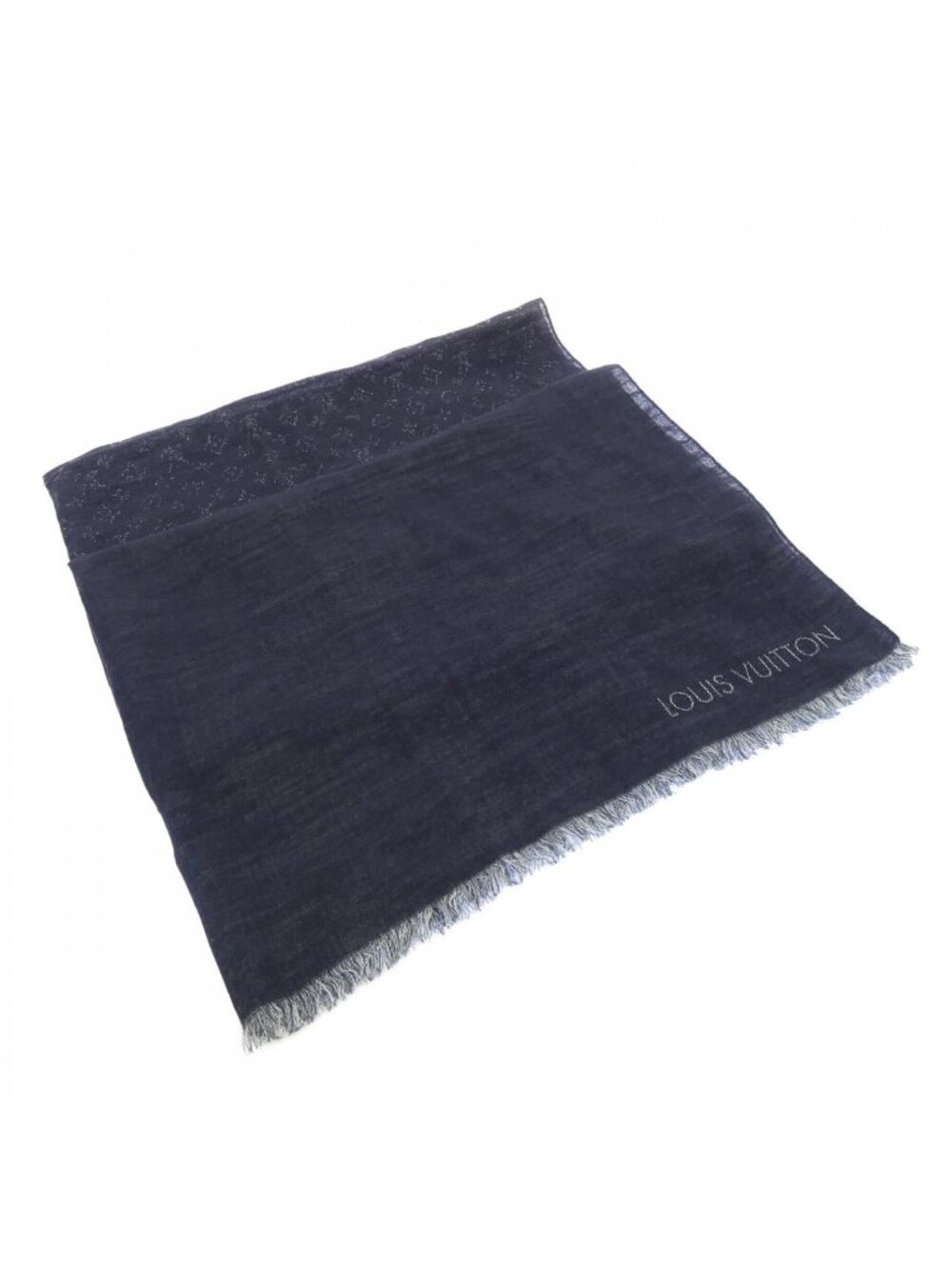 Louis Vuitton Echarpe Monogram Wave Stole Scarf